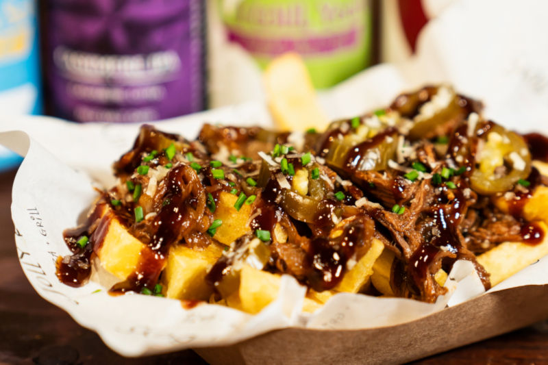 Beef Brisket Loaded fries